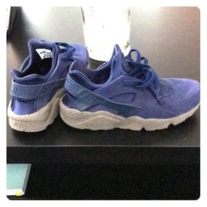 Blue Nike Hurache sneakers...